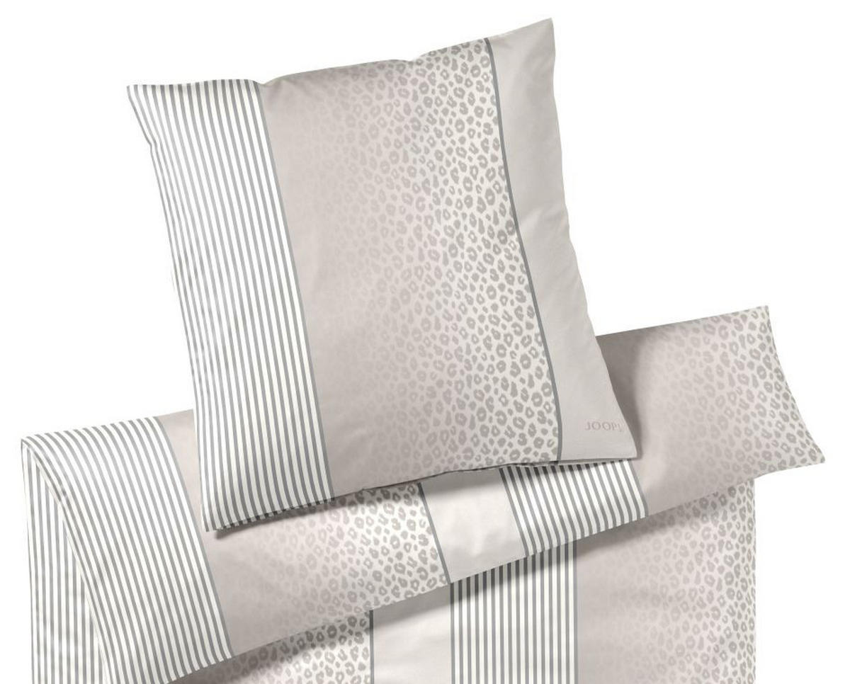 BETTWÄSCHE 2-teilig Makosatin 140/200 cm  - Creme, Trend, Textil (140/200cm) - Joop!