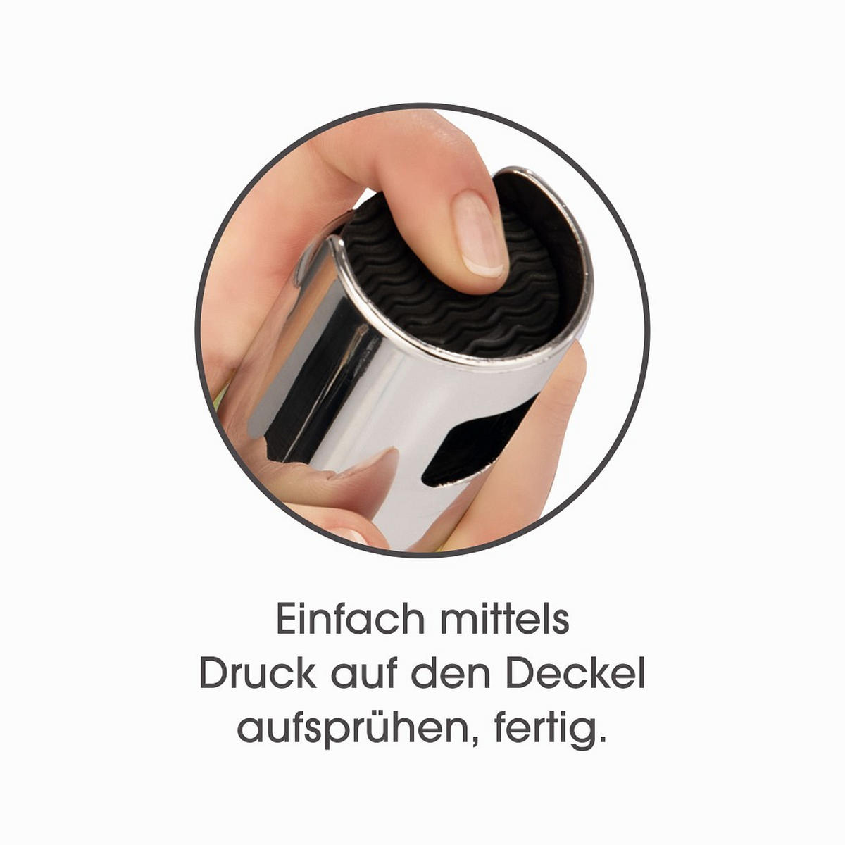 ESSIG-/ÖLFLASCHE - Edelstahlfarben/Transparent, Basics, Glas/Kunststoff (4/17,5cm) - GOURMETMAXX