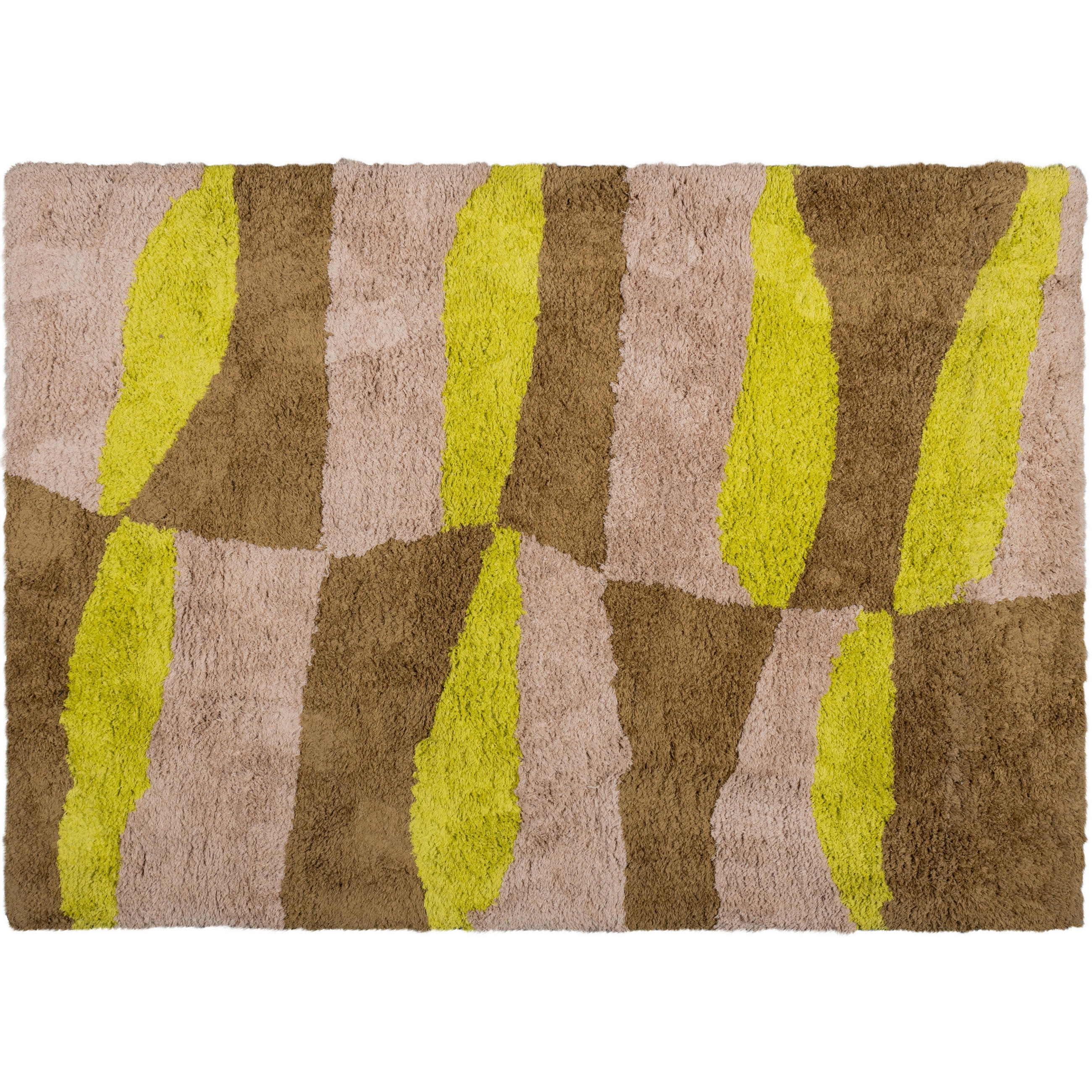 TEPPICH 170/240 cm Musa Gelb, Naturfarben - Gelb/Naturfarben, Design, Textil (170/240cm) - Livetastic