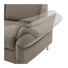 WOHNLANDSCHAFT Flachgewebe - Chromfarben/Hellgrau, Design, Textil/Metall (194/225cm) - Landscape