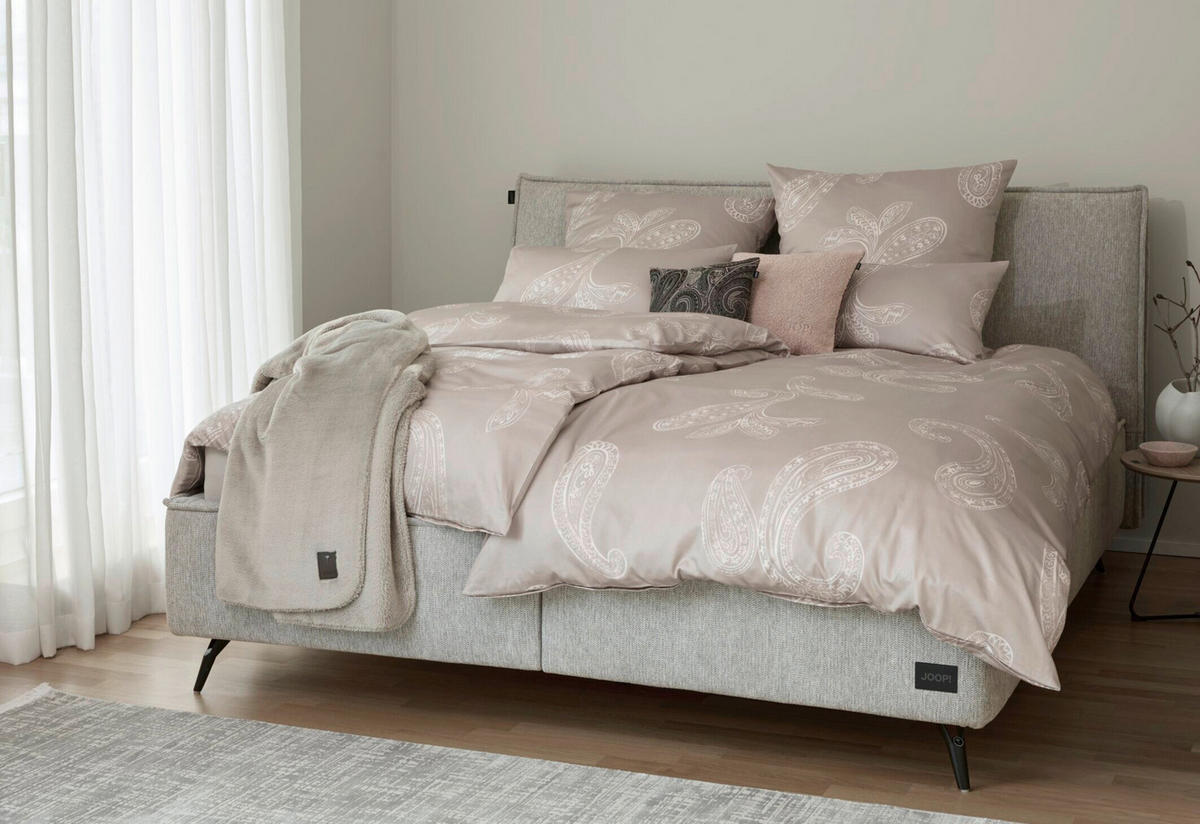 KOPFKISSENBEZUG 80/40 cm  - Taupe, Basics, Textil (80/40cm) - Joop!