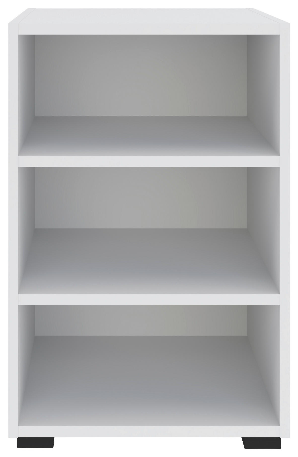 POLC 46/67/40 cm fehér  - fekete/fehér, Konventionell, műanyag/faalapú anyag (46/67/40cm) - Hom`in