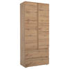 DREHTÜRENSCHRANK 80/191/40 cm 2-türig Eichefarben  - Eichefarben, KONVENTIONELL, Holzwerkstoff (80/191/40cm) - MID.YOU