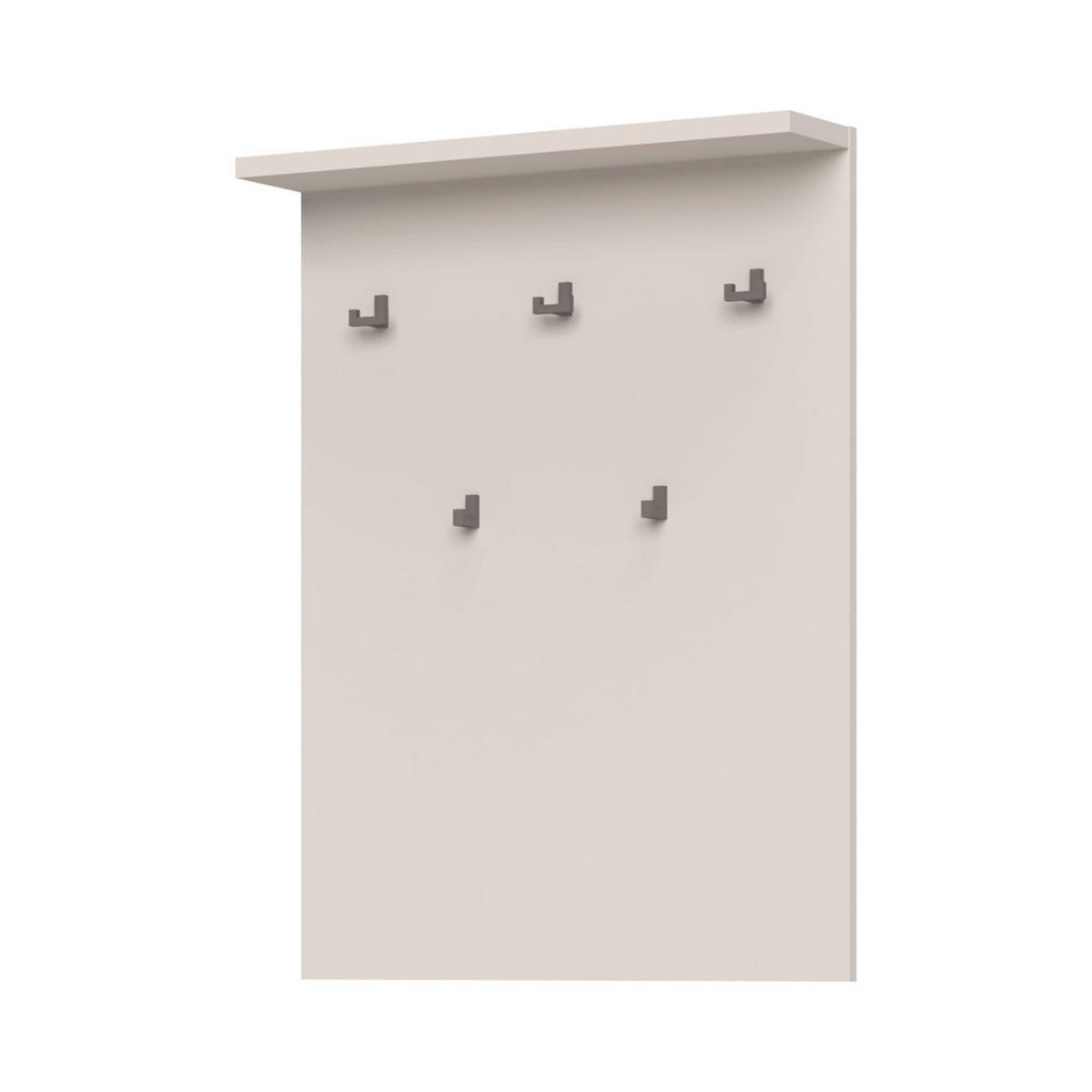 PANEL ZA ODLAGANJE KAPUTA  kašmir   metal, pločasti materijal  - kašmir, Moderno, metal/pločasti materijal (76/100/17cm) - Voleo