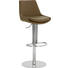 BARHOCKER in Braun, Edelstahlfarben - Edelstahlfarben/Braun, Design, Textil/Metall (42/88-113/39cm) BARHOCKER in Braun, Edelstahlfarben - Edelstahlfarben/Braun, Design, Textil/Metall (42/88-113/39cm)