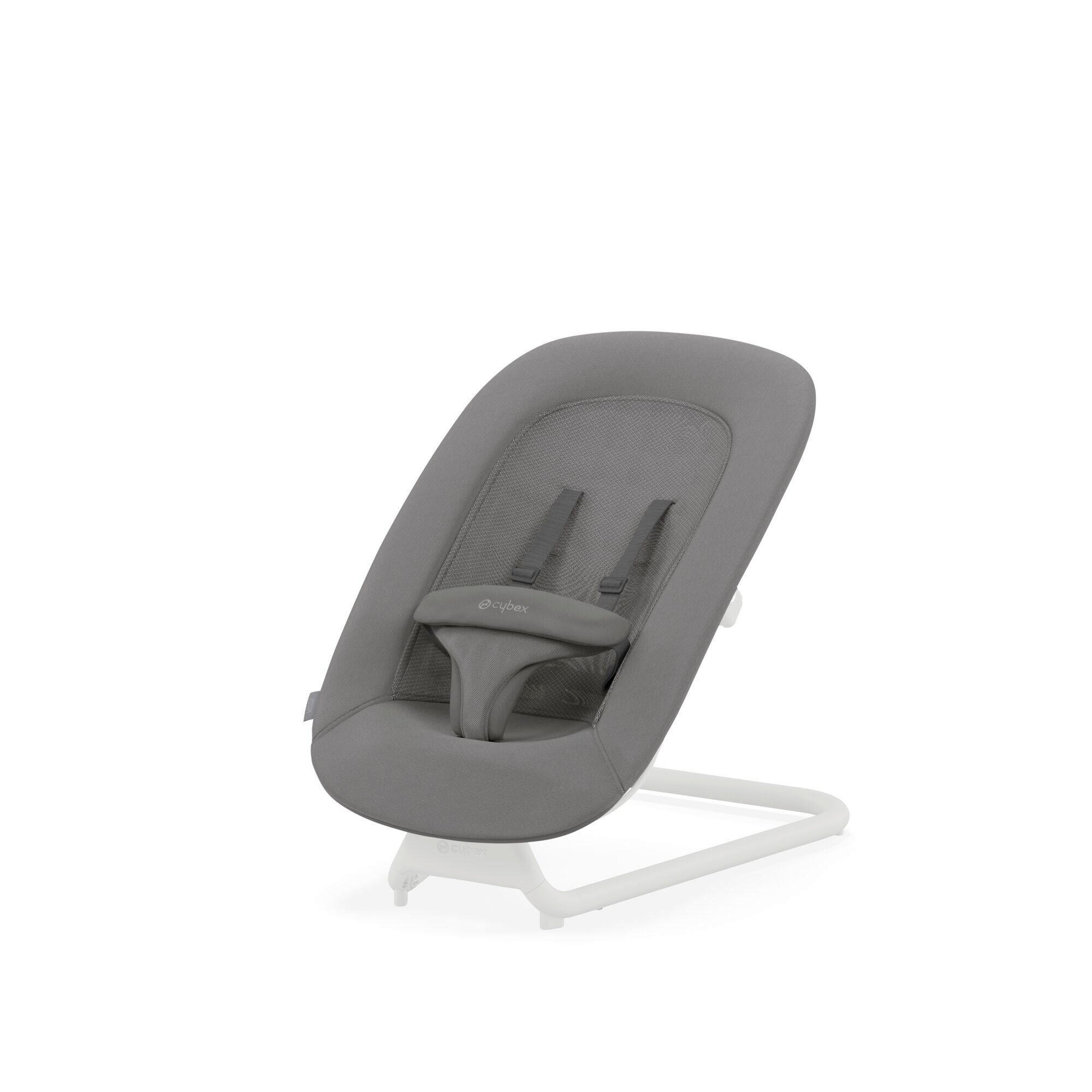 HOCHSTUHLLIEGE Lemo Bouncer  - Grau, Basics, Kunststoff/Textil (61/44/46-55cm) - cybex GOLD