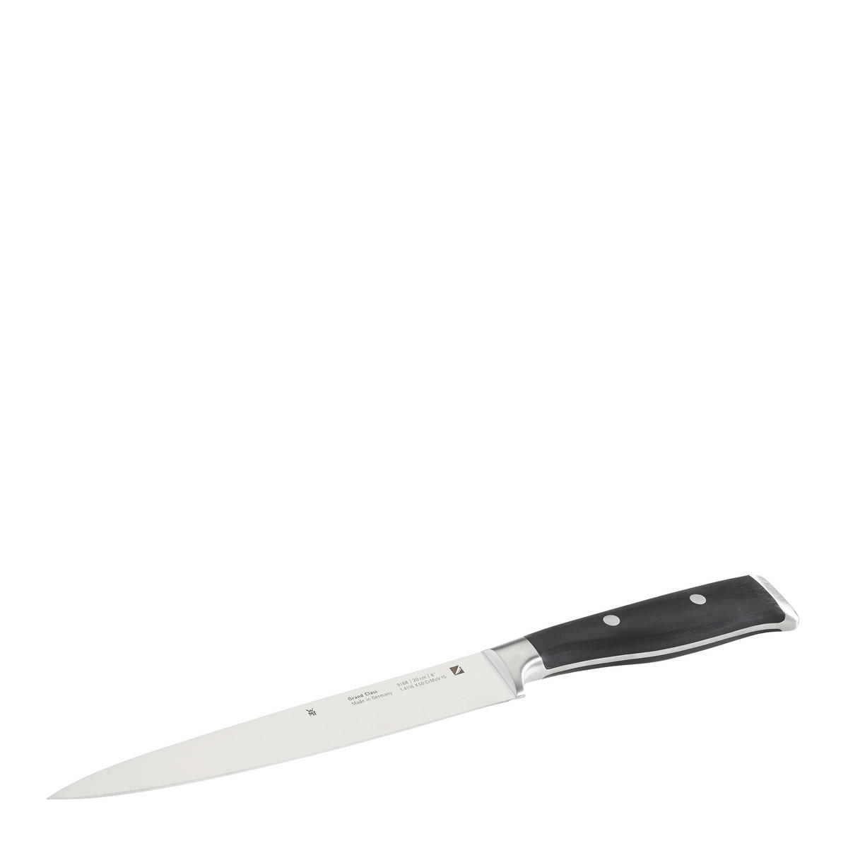 FLEISCHMESSER Grand Class Stahl 34 cm  - Edelstahlfarben/Schwarz, Design, Kunststoff/Metall (34cm) - WMF