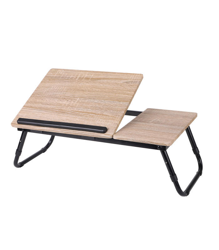 PLADENJ ZA POSTELJO     58/38/21 cm         - svetlo rjava/črna, Basics, kovina (58/38/21cm)