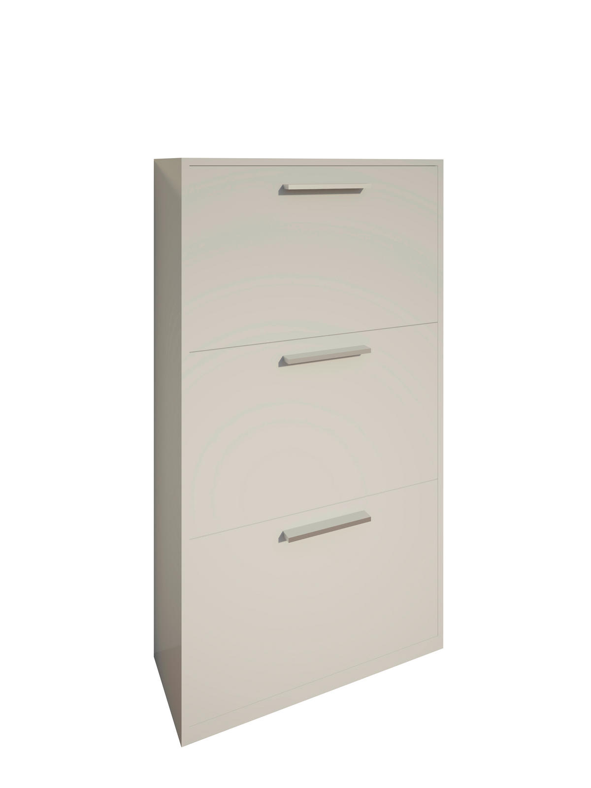Pantofar 64/119.7/19 cm  - alb, Modern, material pe bază de lemn (64/119.7/19cm) - Xora