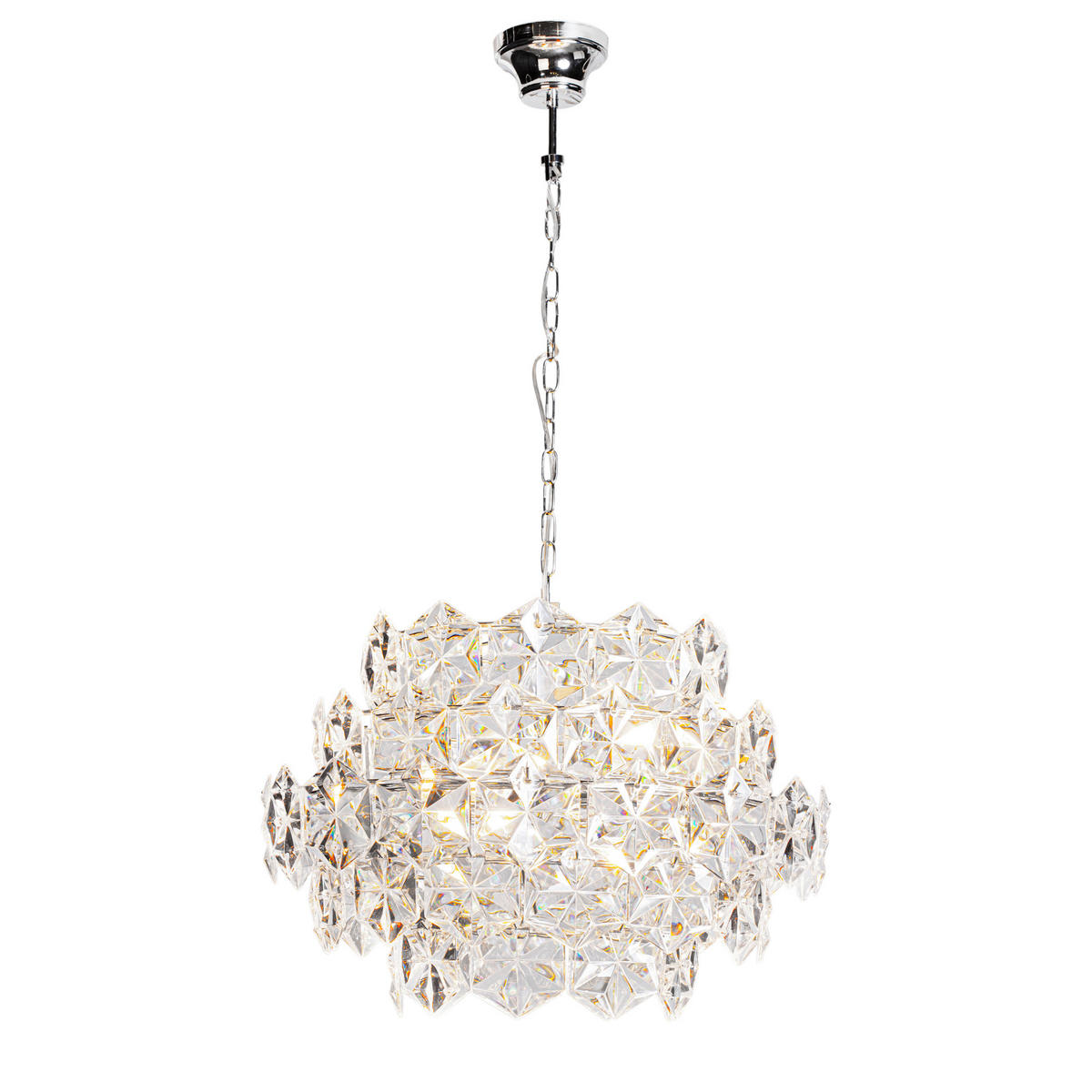 KRONLEUCHTER 58/150 cm   - Klar, KONVENTIONELL, Kunststoff/Metall (58/150cm) - By Rydéns