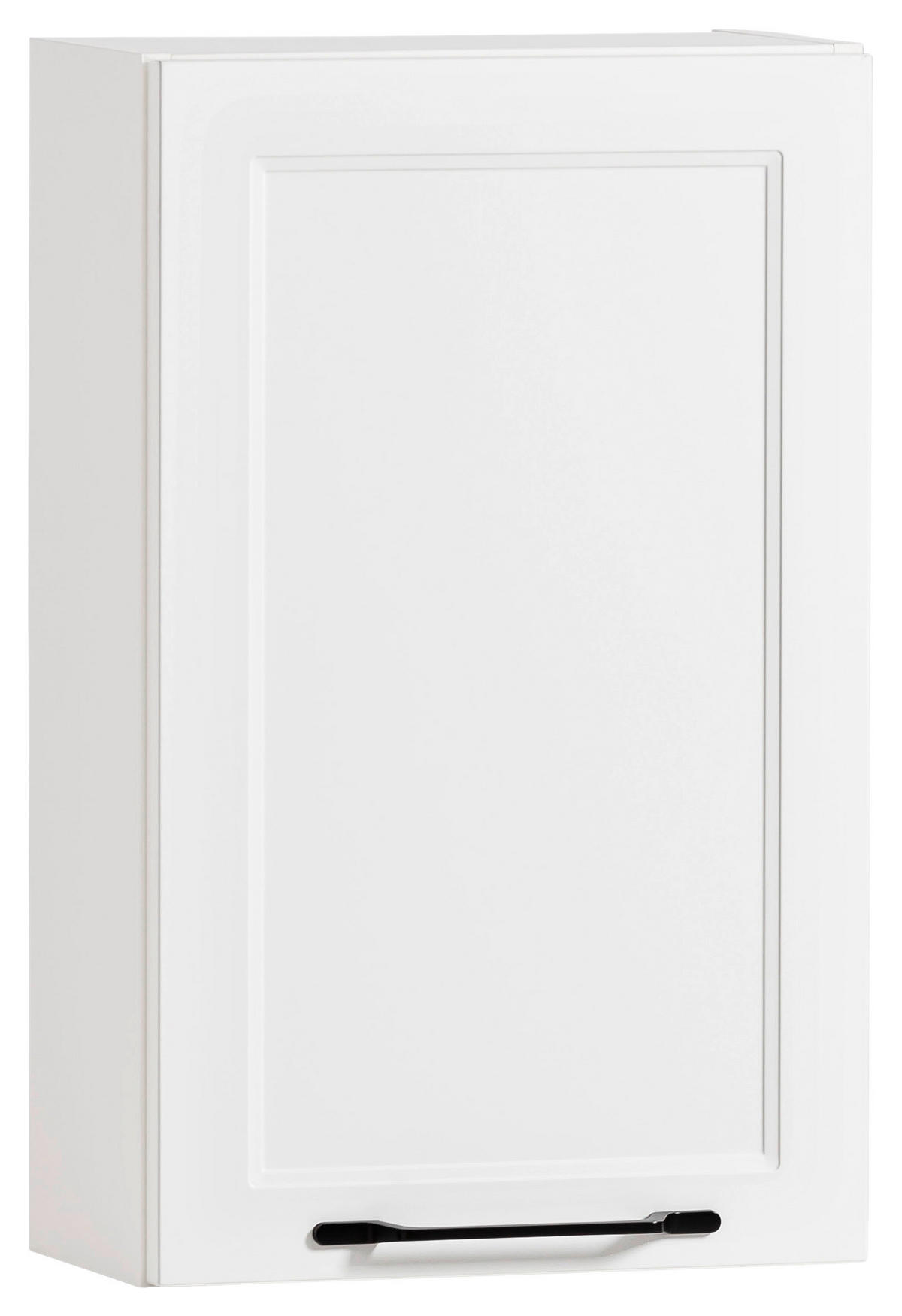 HÄNGESCHRANK 40/64/20 cm  - Schwarz/Weiß, ROMANTIK / LANDHAUS, Holzwerkstoff/Metall (40/64/20cm) - Xora