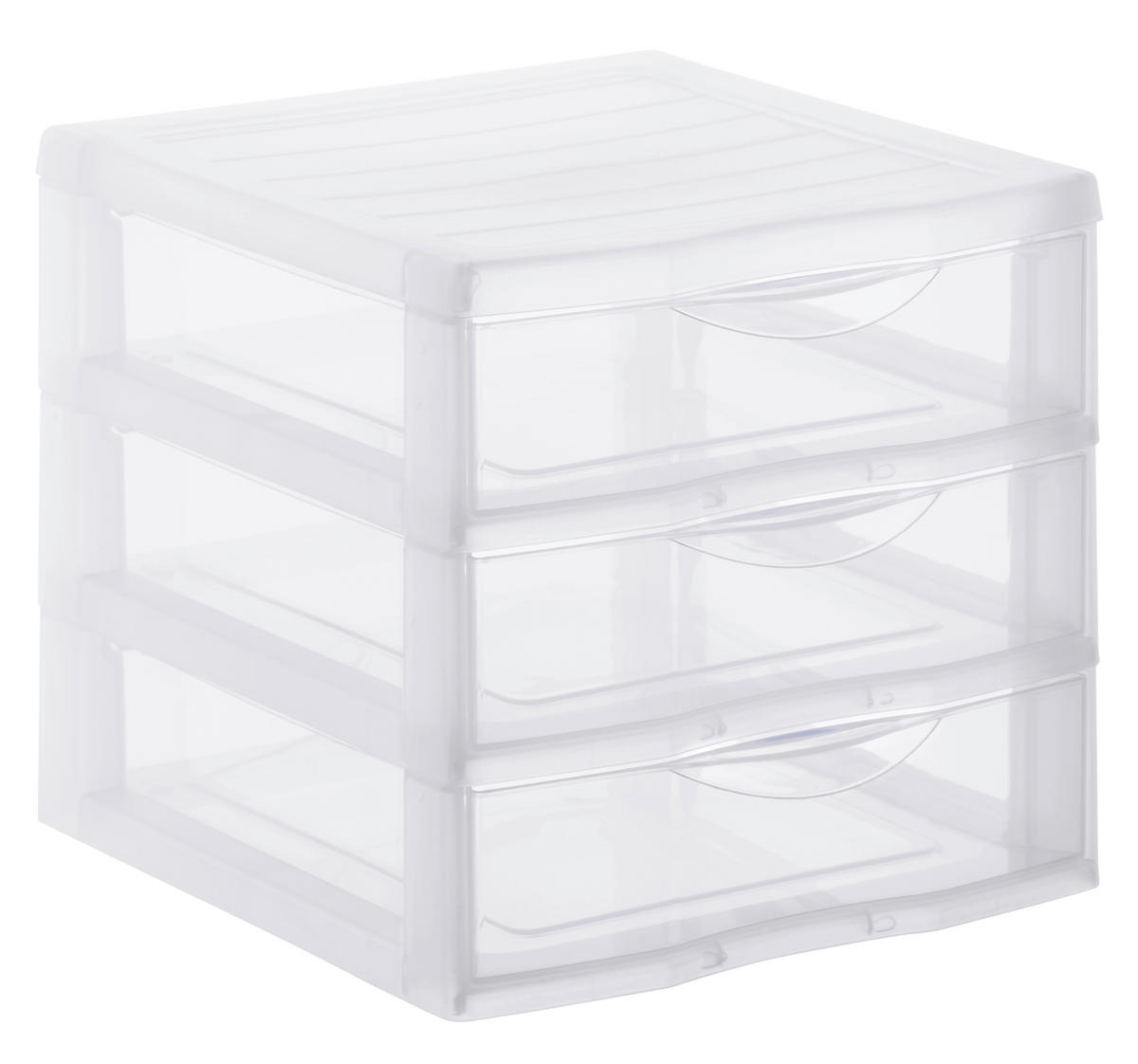 SCHUBLADENBOX  - Transparent, Basics, Kunststoff (21/17/18cm) - Rotho