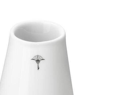 KARAFFE 0,17 L - Weiß, Design, Keramik (5,5/13cm) - Joop!