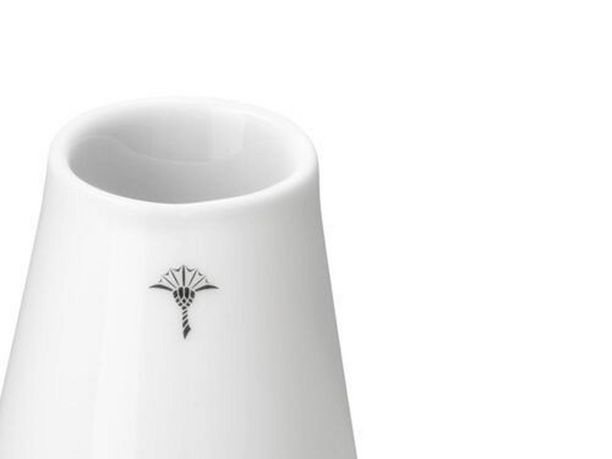 KARAFFE 0,17 L    - Weiß, Design, Keramik (5,5/13cm) - Joop!