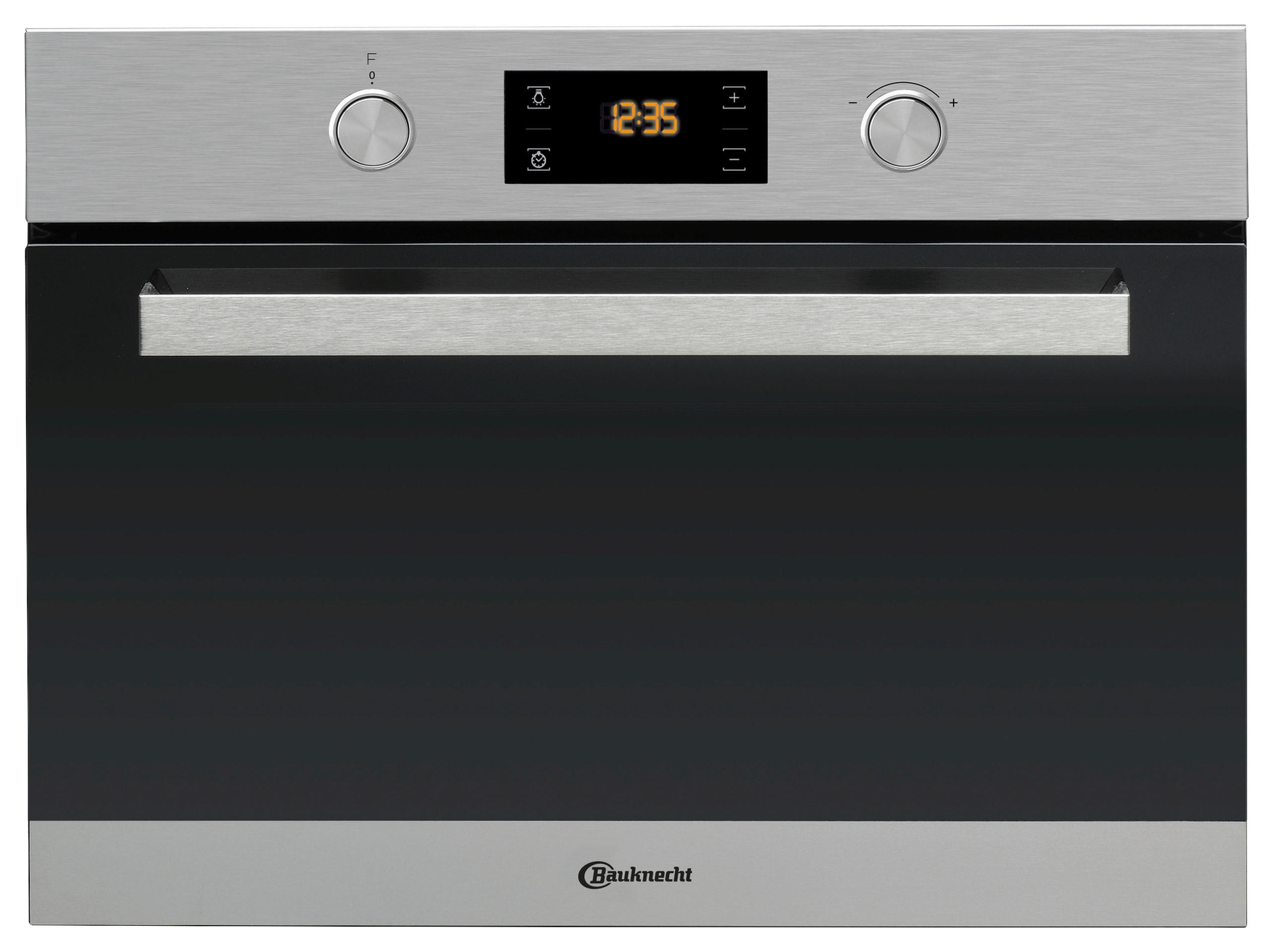 EINBAUMIKROWELLE EMPK3 4545 IN  - Edelstahlfarben/Schwarz, Basics, Glas/Metall (59,5/45,5/53,5cm) - Bauknecht