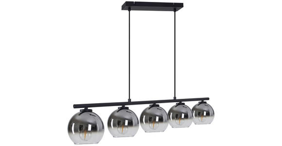 HÄNGELEUCHTE 83/13/150 cm - Schwarz, Basics, Glas (83/13/150cm) - Novel