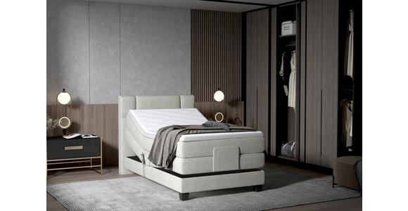 BOXSPRINGBETT 100/200 cm in - Schwarz, KONVENTIONELL, Holz/Kunststoff (100/200cm) - Esposa