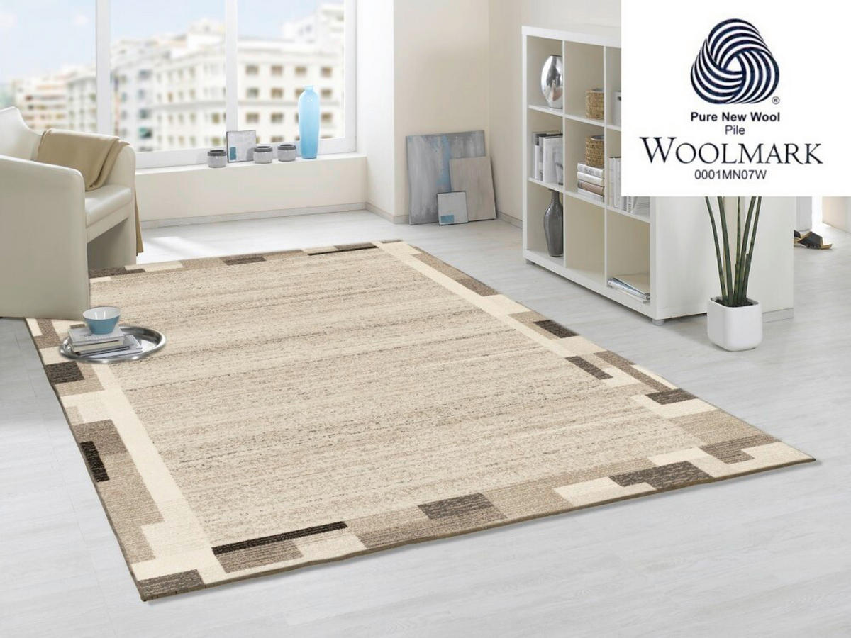 WEBTEPPICH 80/150 cm Naturfarben rechteckig  - Naturfarben, Basics, Textil (80/150cm) - Novel