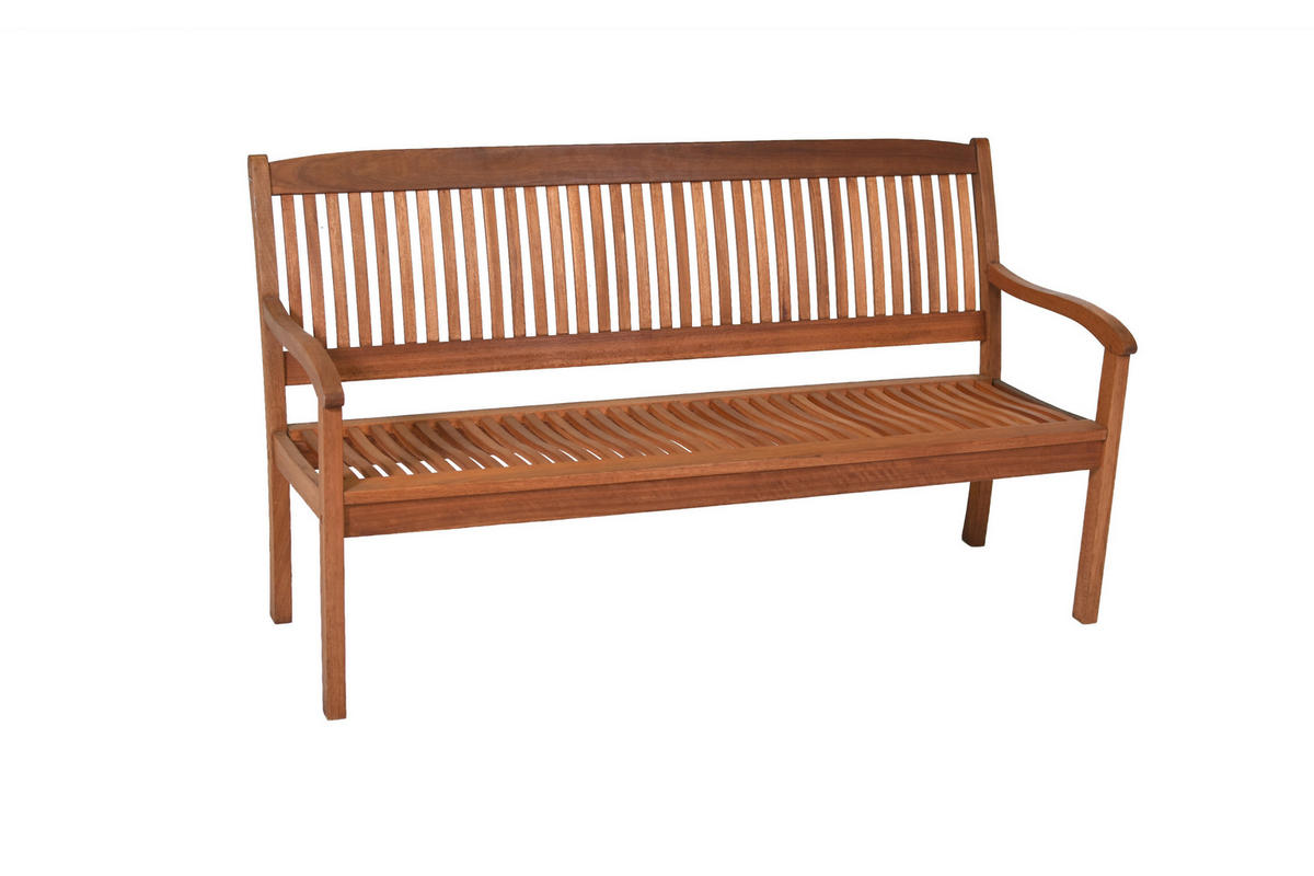 GARTENTISCHGRUPPE Eukalyptusholz Hartholz  - Eukalyptusholzfarben, KONVENTIONELL, Holz - Gardenson