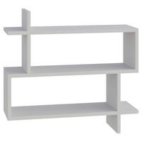 WANDBOARD70/65/22 cm Weiss  - Weiss, Design, Holzwerkstoff (70/65/22cm) - Livetastic