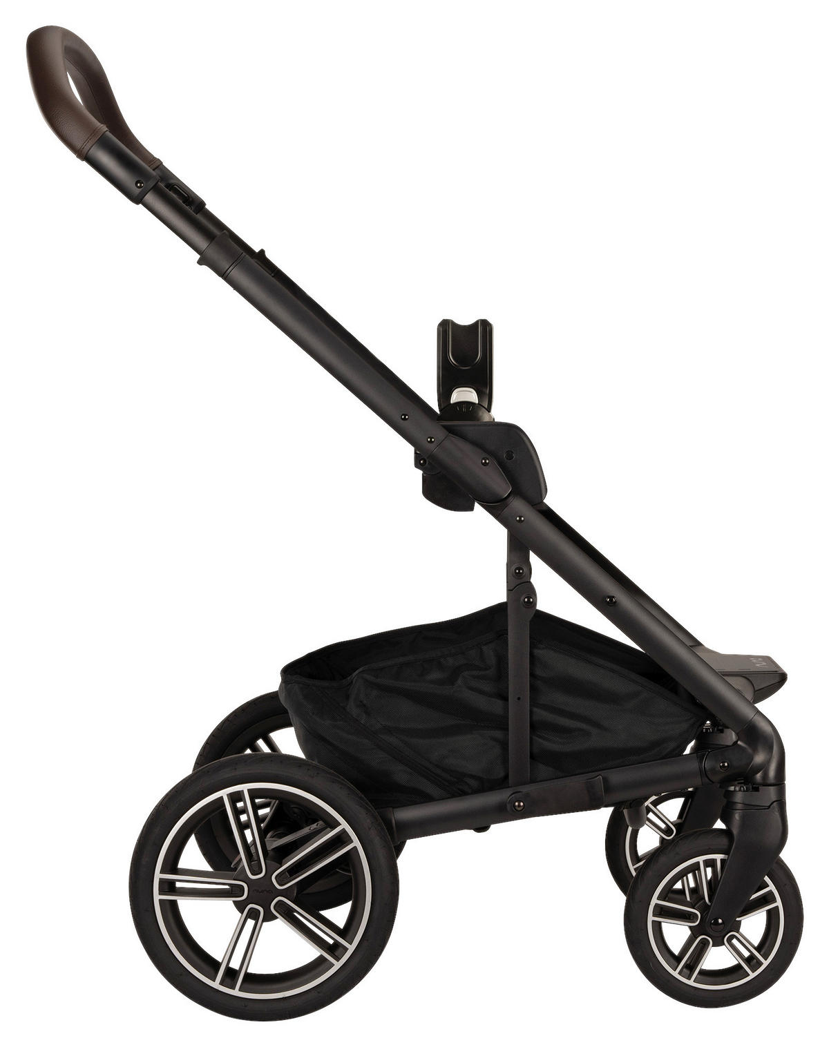 KINDERWAGENSET  MIXX NEXT  CEDAR  - Graubraun/Schwarz, Basics, Kunststoff/Textil (60/110/82cm) - Nuna