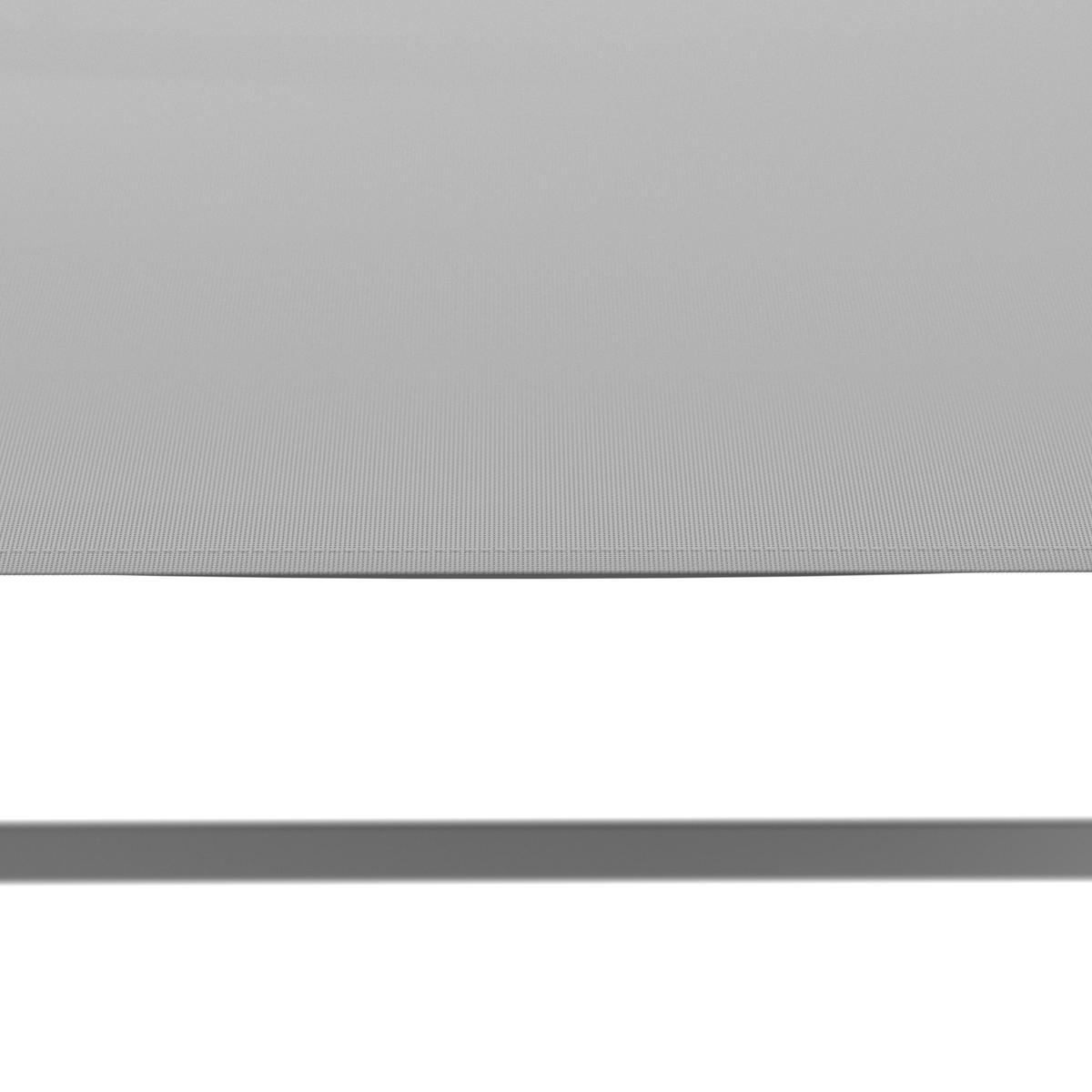SONNENLIEGE 64/30/197 cm  - Weiss, Modern, Textil/Metall (64/30/197cm) - Ambia Garden