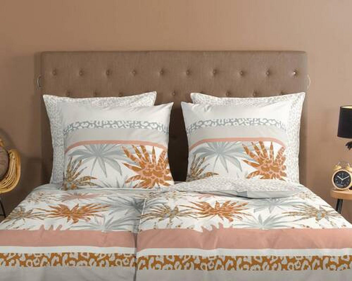 WENDEBETTWÄSCHE Costa Renforcé 135/200 cm  - Multicolor, Design, Textil (135/200cm)