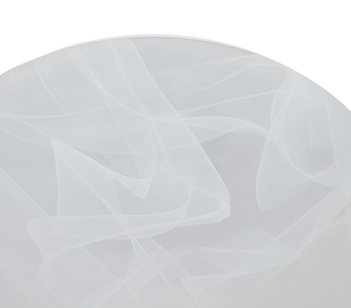 STROPNÍ LED SVÍTIDLO, 38/8 cm  - bílá/alabastrová, Basics, kov/plast (38/8cm) - Boxxx