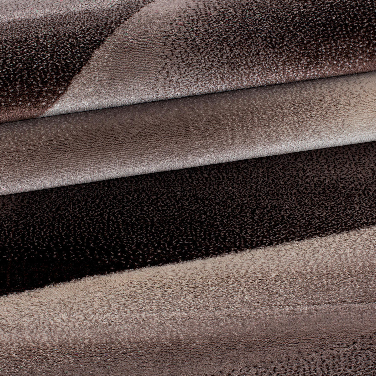 FLACHWEBETEPPICH 140/200 cm Miami Braun  - Braun, Design, Textil (140/200cm) - Novel