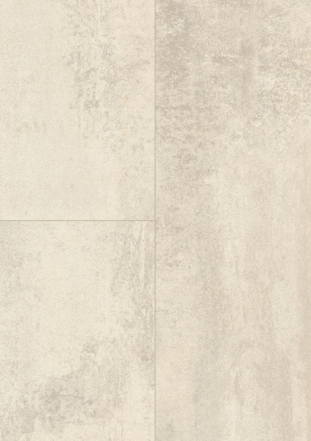 DESIGNBODEN Chromix weiss EGGER Aquadura+  - Sandfarben/Weiß, KONVENTIONELL, Holzwerkstoff (129.2/32.7/0.75cm) - Egger Holzwerkstoffe