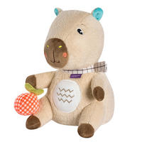 KINDER-NACHTLICHT Capybara Clara 20/10,5/11,6 cm   - Multicolor, Basics, Textil (20/10,5/11,6cm) - Fehn