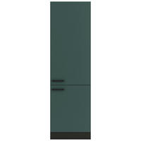 APOTHEKERSCHRANK 60/206,8/57,1 cm  in Anthrazit, Dunkelgrün  - Dunkelgrün/Anthrazit, Basics, Holzwerkstoff/Metall (60/206,8/57,1cm) - Optifit