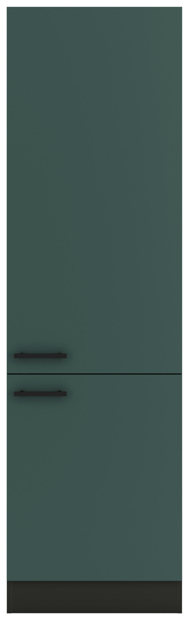 Optifit Apothekerschrank Anthrazit, Dunkelgrün 60x206.8x57.1 cm
