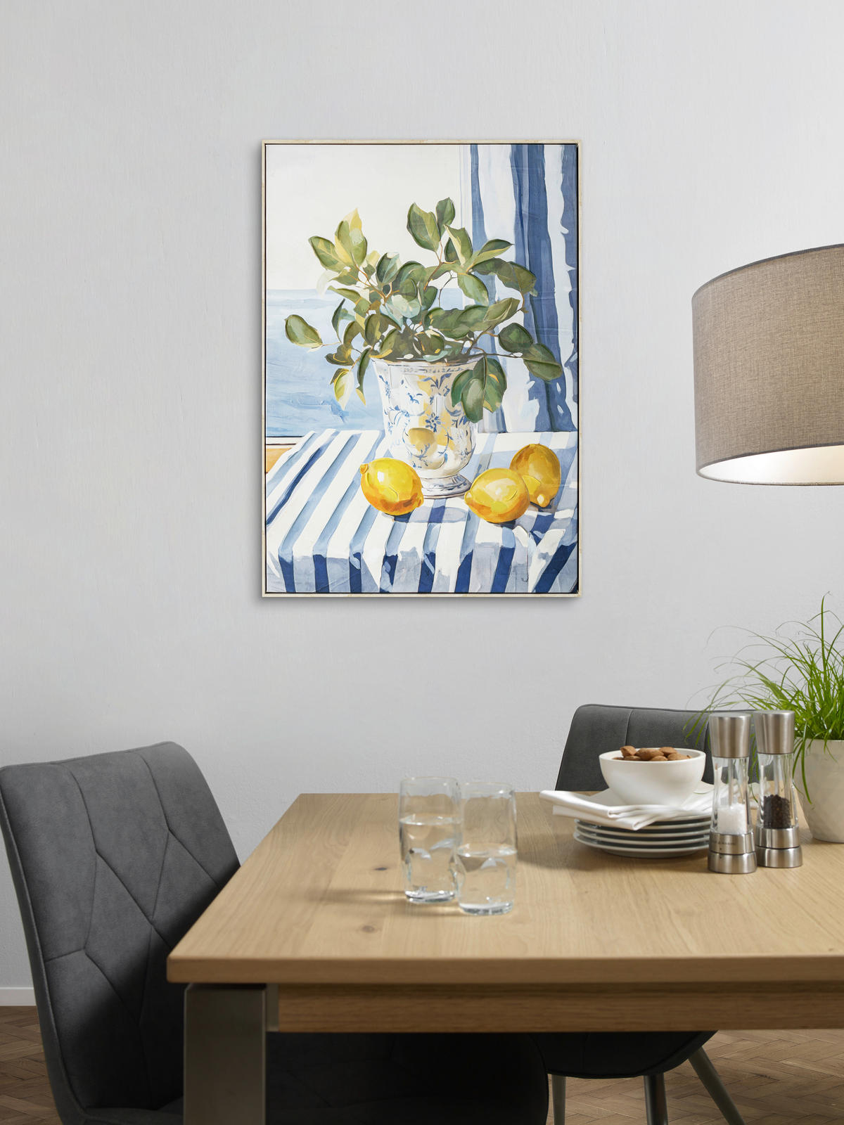 BILD Stillleben 70/100 cm  - Beige/Multicolor, LIFESTYLE, Holz/Kunststoff (70/100cm) - Monee