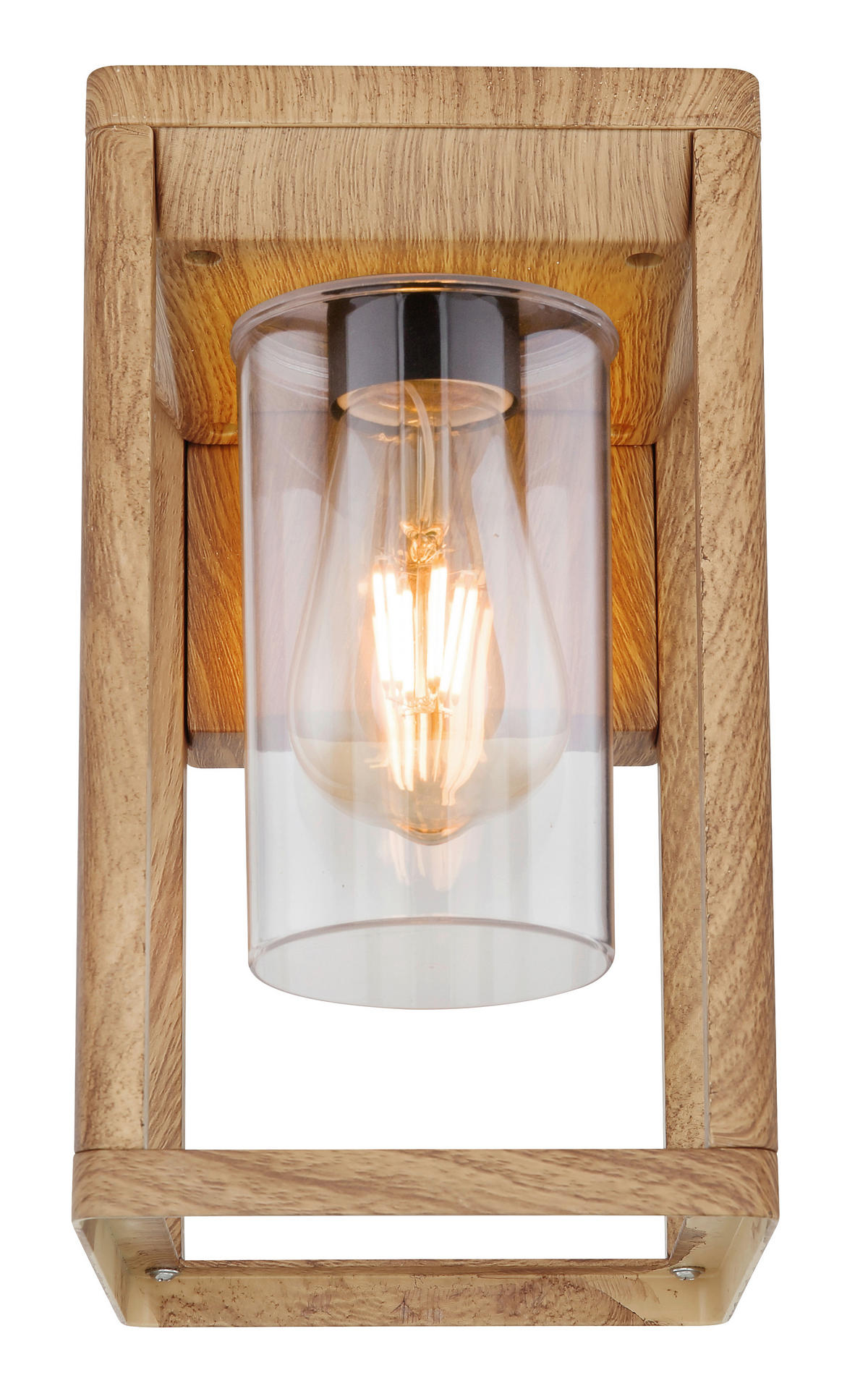 ZUNANJA STOJEČA SVETILKA  Candela   15/16,5/27 cm          - naravne barve/prozorno, Natur, kovina/umetna masa (15/16,5/27cm)