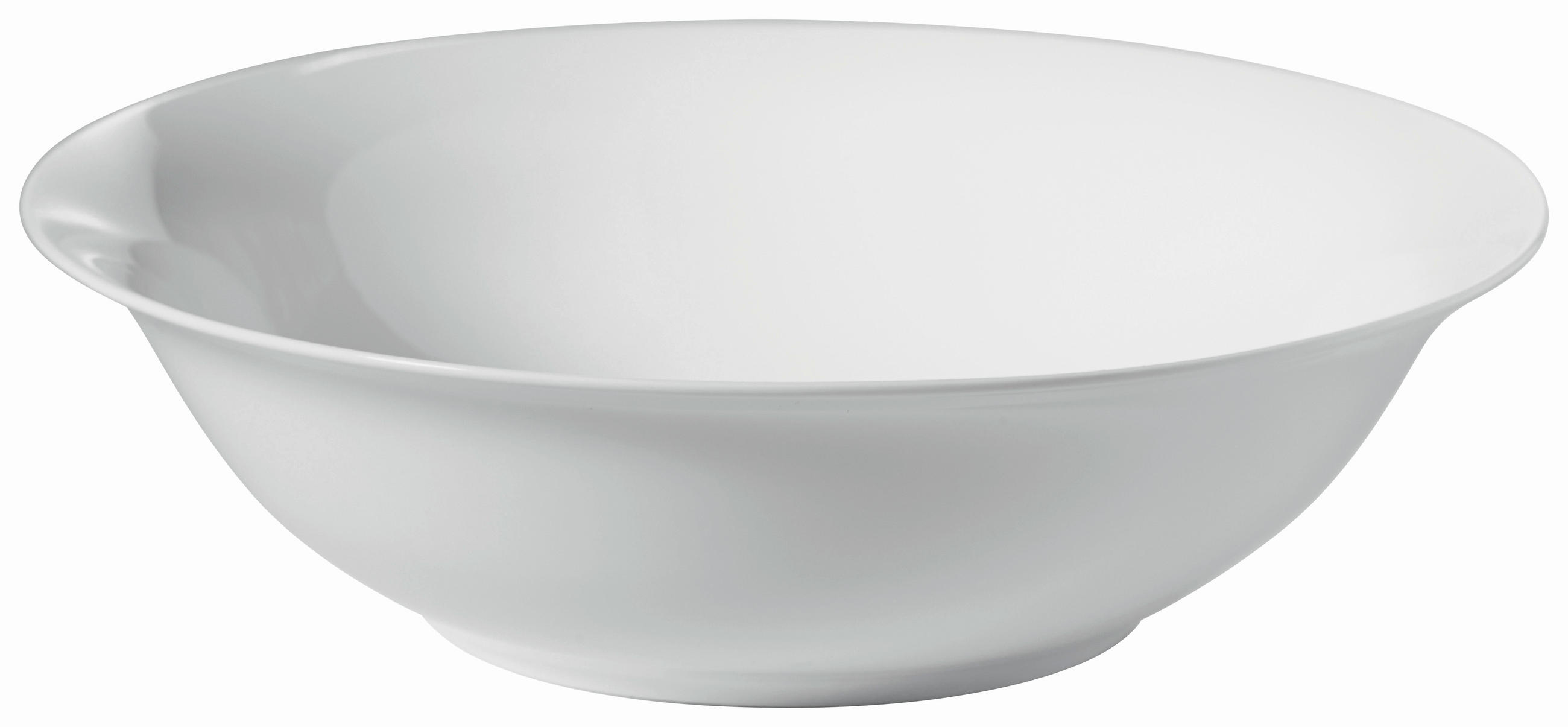 SALÁTOVÁ MÍSA, keramika, 23 cm - bílá, Basics, keramika (23cm) - Novel