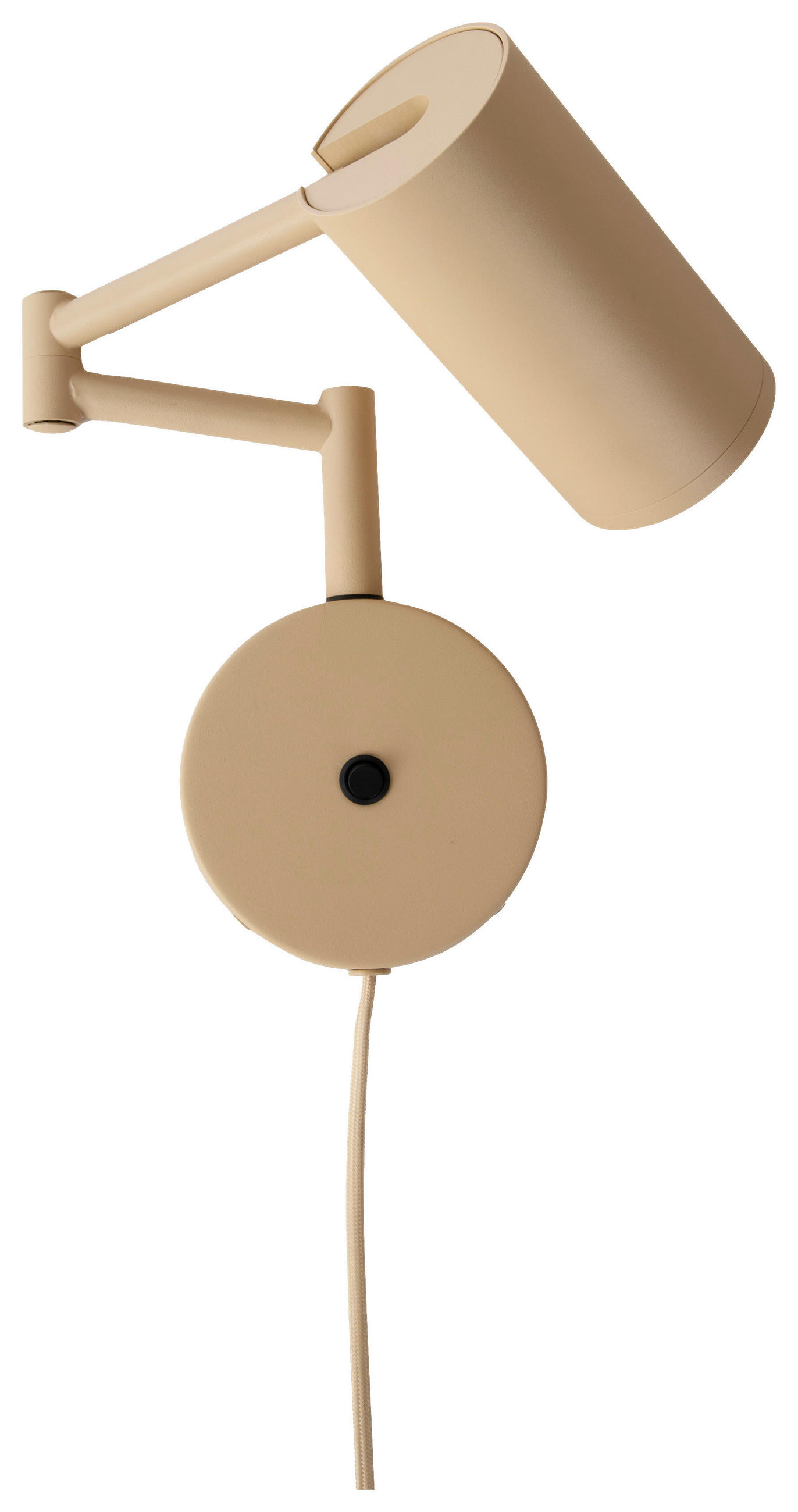 WANDLEUCHTE It's About RoMi 33/27 cm   - Beige, Design, Metall (33/27cm) - It's about Romi