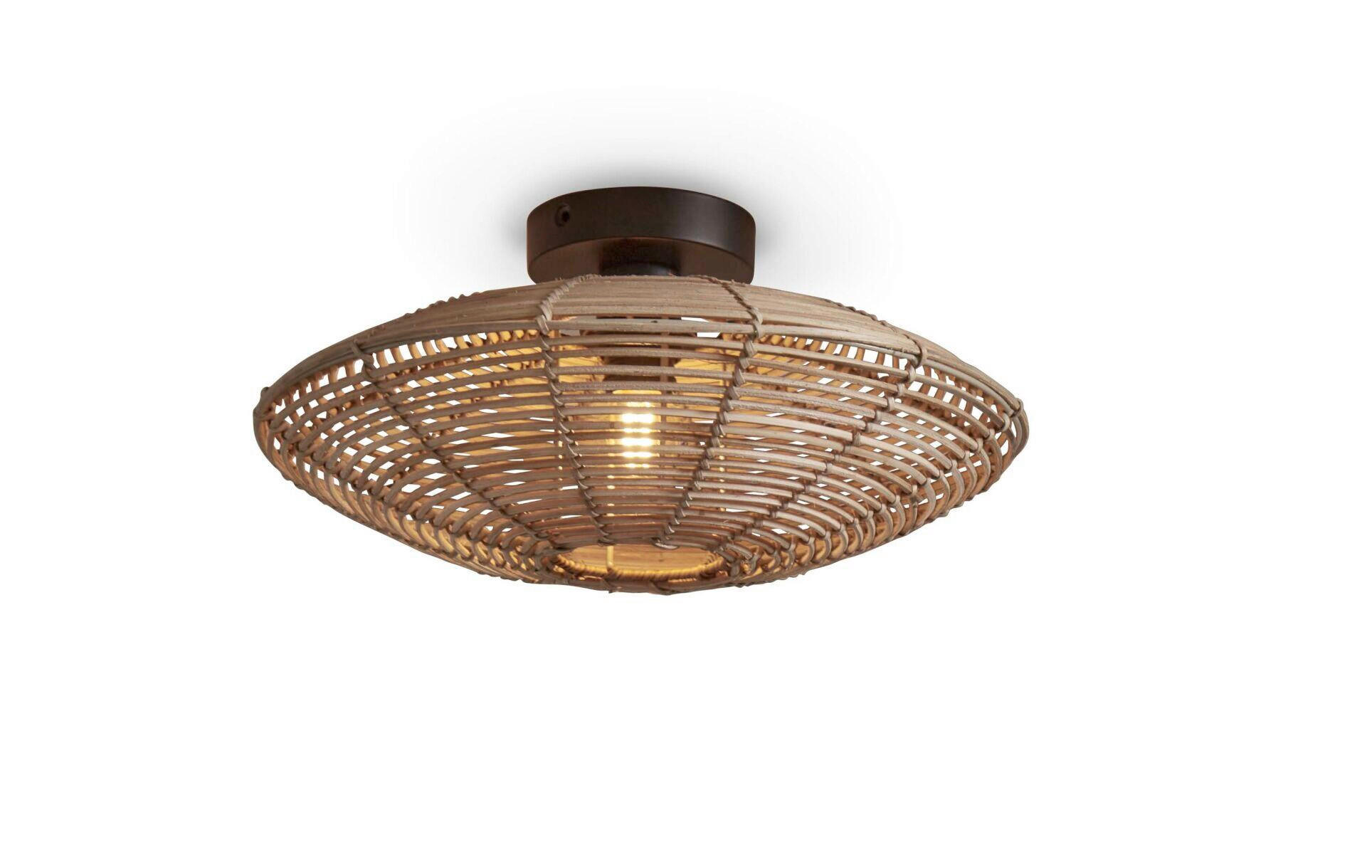 TAKLAMPA GOOD&MOJO 40/40/10 cm  - naturfärgad, Trend, trä (40/40/10cm) - Good & Mojo