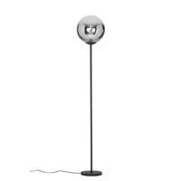 STEHLEUCHTE Midcentury 30/165 cm  - Schwarz, Basics, Glas/Kunststoff (30/165cm) - Novel