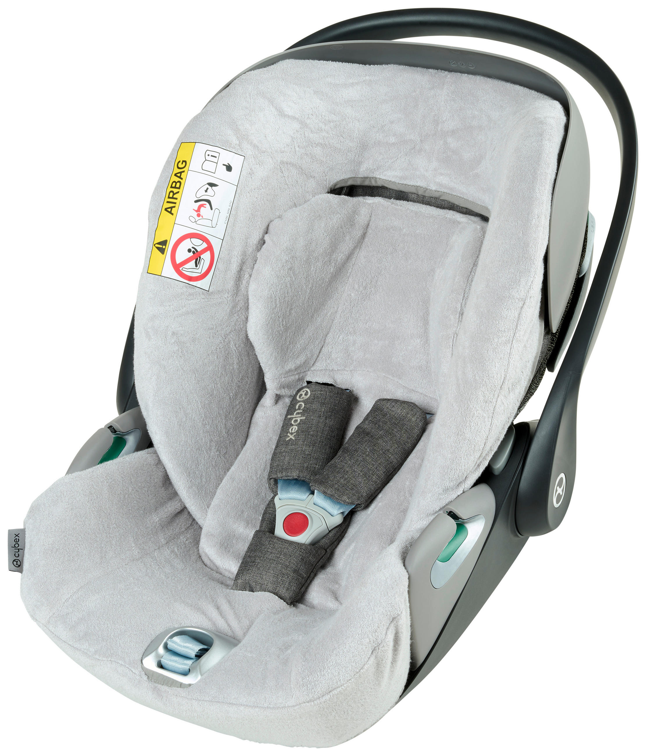 SOMMERBEZUG  - Grau, Basics, Kunststoff (16,2/8,5/20cm) - cybex PLATINUM