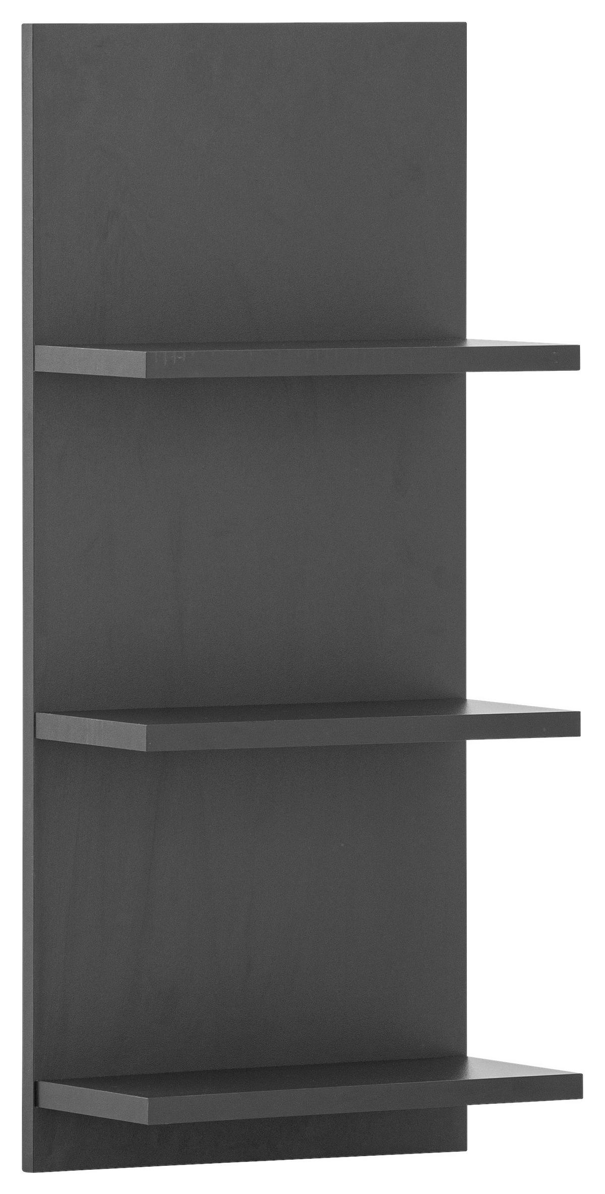 BADEZIMMERREGAL 30,3/70,2/17,5 cm  - Anthrazit, KONVENTIONELL, Holzwerkstoff (30,3/70,2/17,5cm) - Stylife