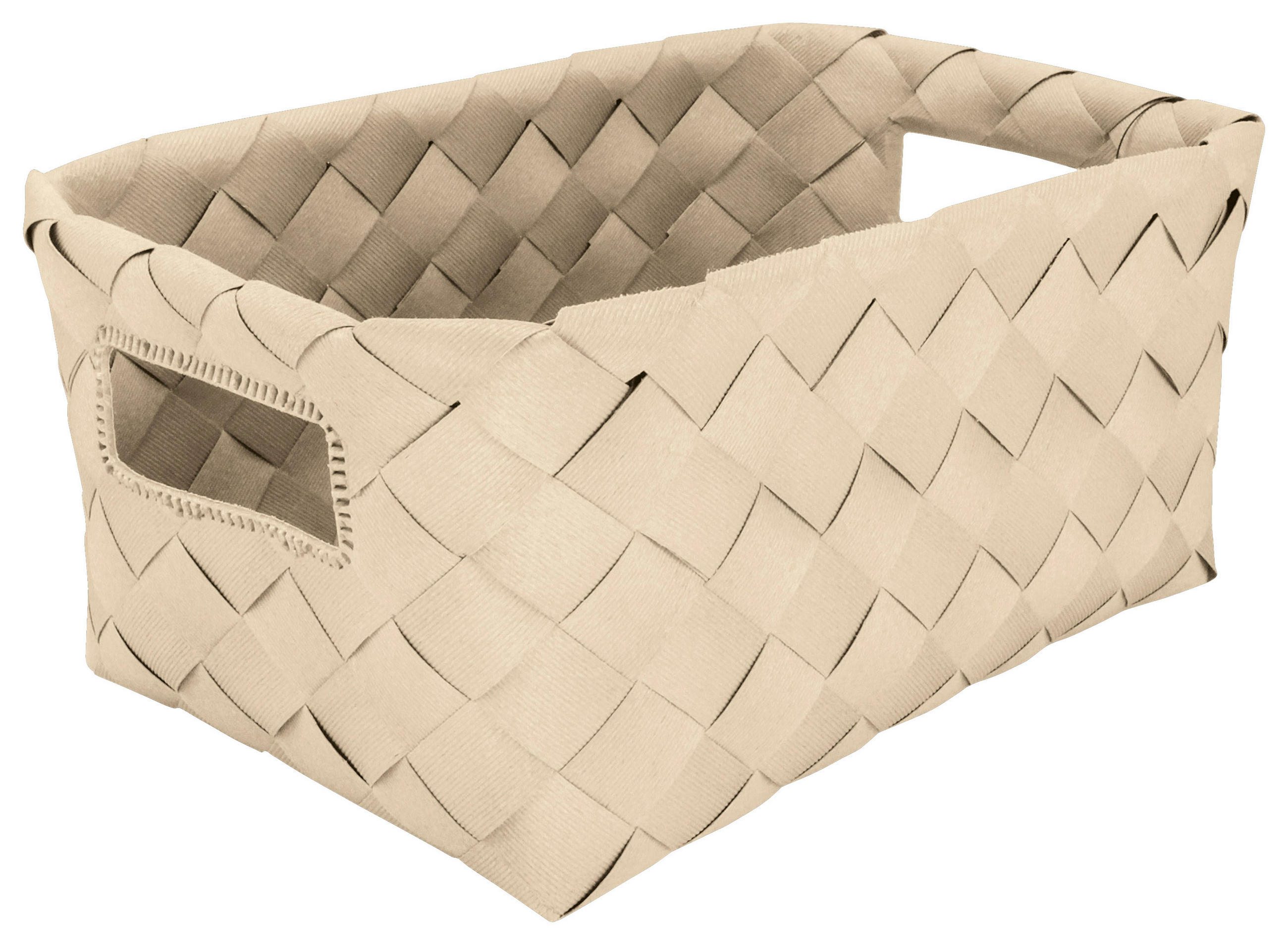 AUFBEWAHRUNGSKÖRBCHEN  - Sandfarben, Basics, Kunststoff (28/18,5/12cm) - Kleine Wolke