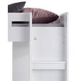 ETAGENBETT 90/200 cm Weiß  - Weiß, KONVENTIONELL, Holzwerkstoff (90/200cm) - Carryhome