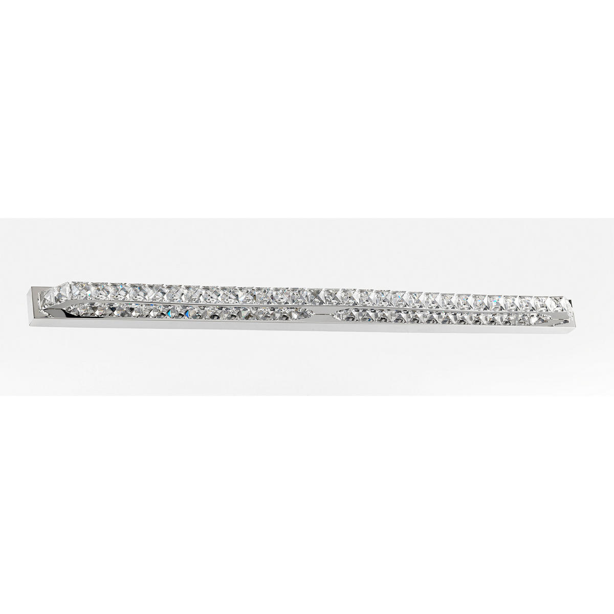BADEZIMMER-WANDLEUCHTE - Chromfarben, Basics, Metall (100/7/7cm)