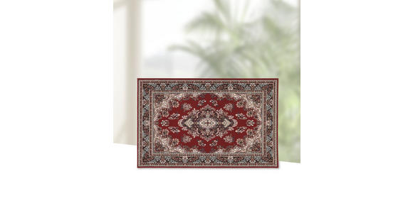 Orientalischer Webteppich Rot Pierre 160x225 cm - Rot, KONVENTIONELL, Textil (160/225cm) - Ombra