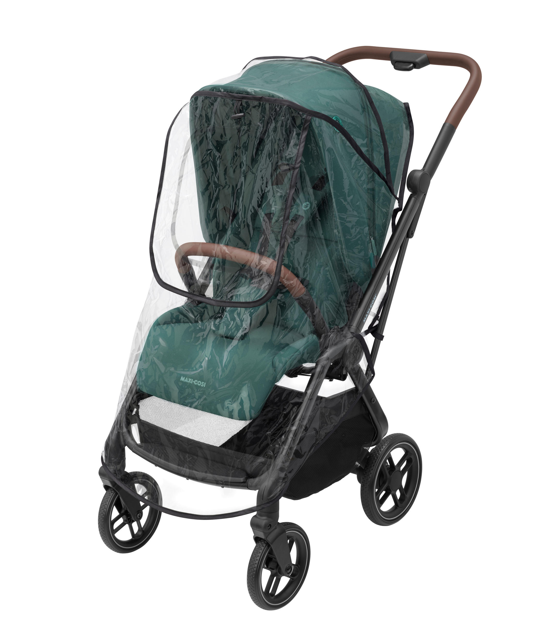 REGNSKYDD Leona 2, Lara 2, Soho, Jaya  - transparent, Basics, plast (60/104/48cm) - Maxi-Cosi