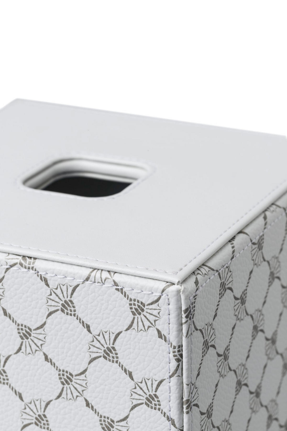 AUFBEWAHRUNGSBOX CORNFLOWERACCESSOIRES  - Weiß/Grau, Design, Kunststoff (24/9/12,5cm) - Joop!