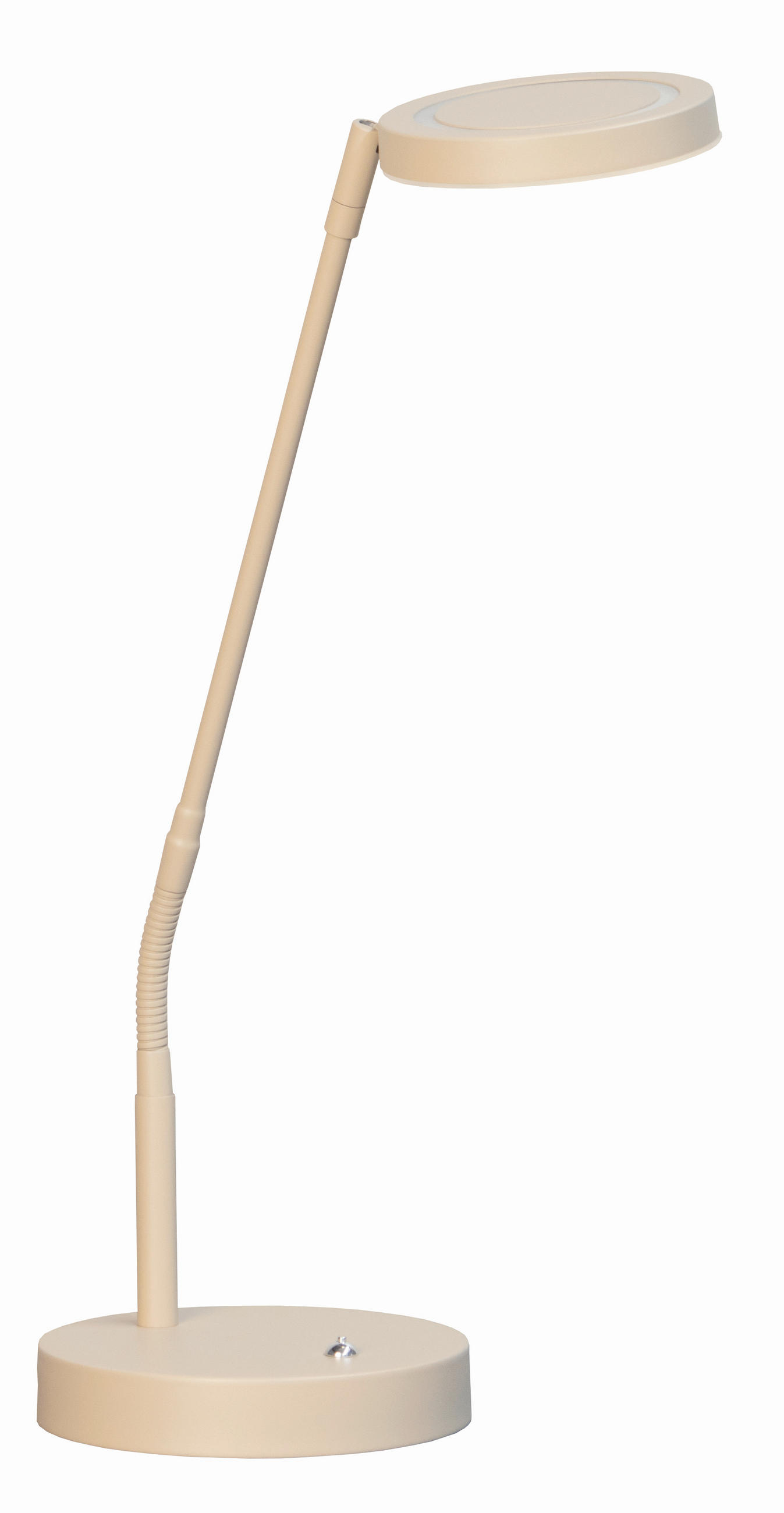 LED-TISCHLEUCHTE Sorento 16/48/36 cm   - Sandfarben, Design, Metall (16/48/36cm) - Fischer & Honsel