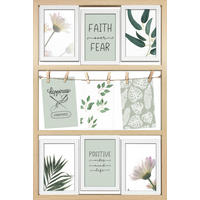 COLLAGEN-BILDERRAHMEN Naturfarben  - Naturfarben, Basics, Glas/Holzwerkstoff (40/60/1.5cm)