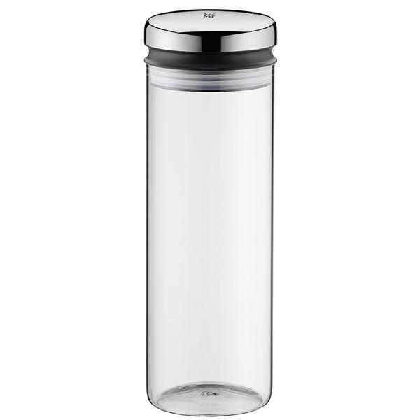 VORRATSGLAS 1,5 L  - Klar/Edelstahlfarben, Basics, Glas/Metall (1,5l) - WMF